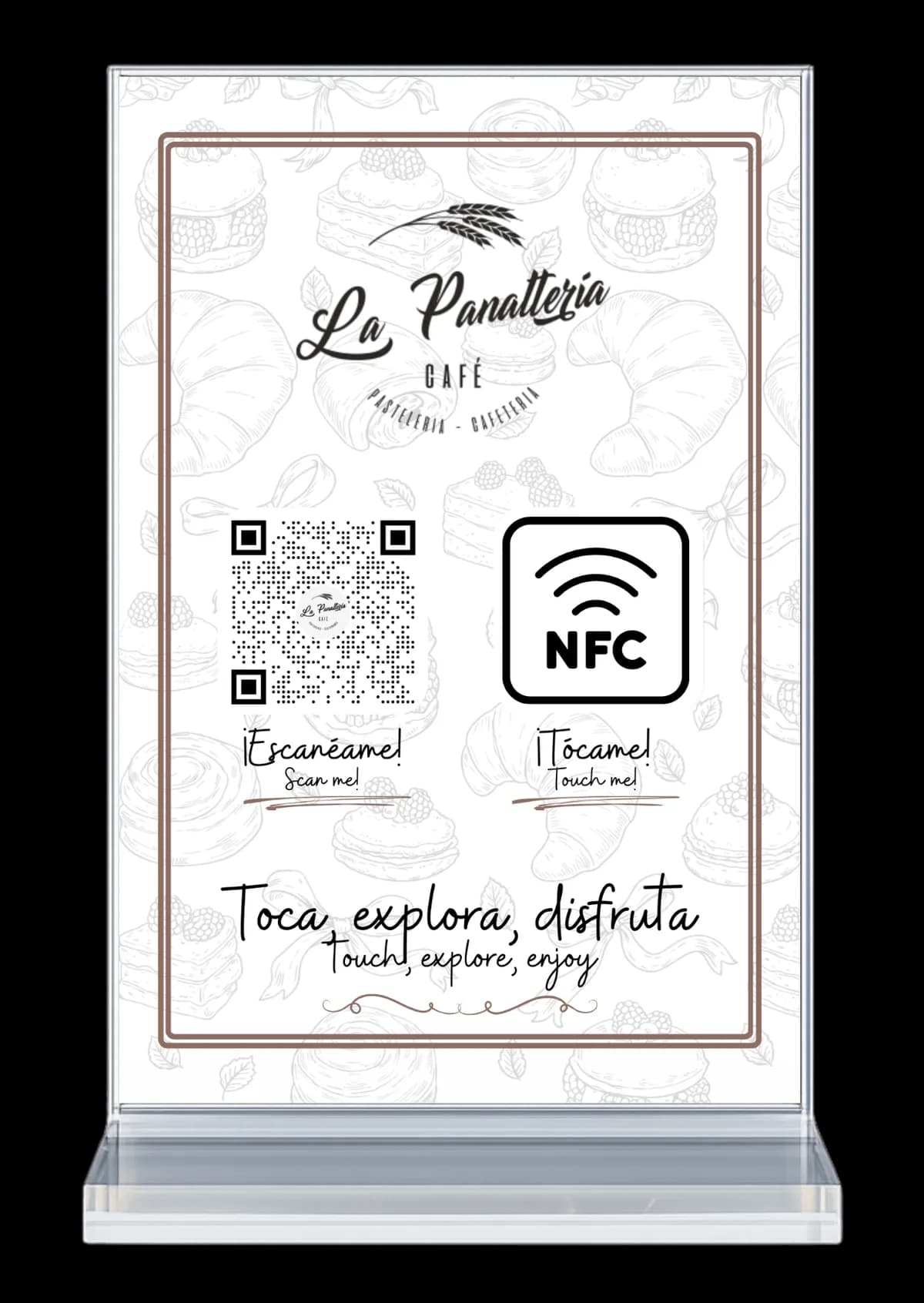 Stand NFC La Panatteria - cara principal